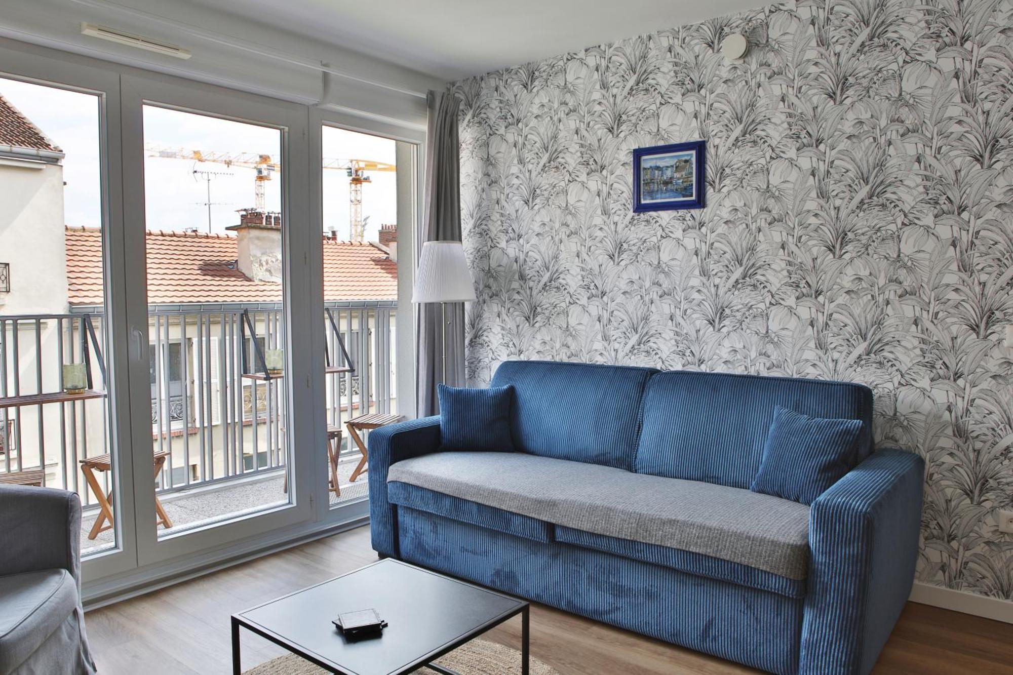 "Starry In So" 47M2, Lits Jumeaux, Parking Gratuit, Rue Calme Et Arboree, Metro 10 Min, Stade De France 24Min A Pied Сент-Уан Екстер'єр фото